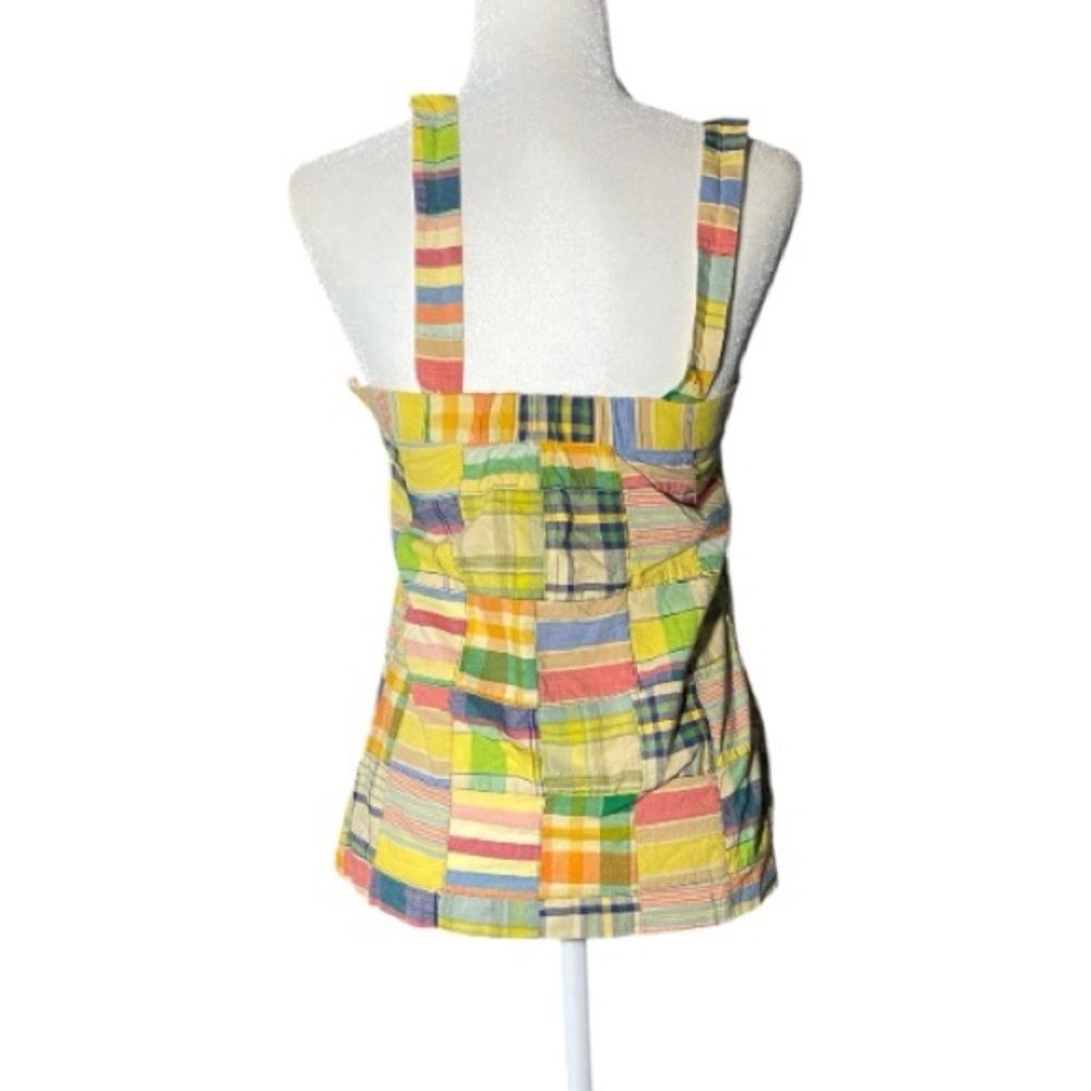 J. Crew Multicolor Plaid Tank Top - Picture 10 of 11
